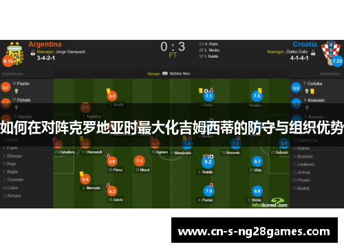 如何在对阵克罗地亚时最大化吉姆西蒂的防守与组织优势